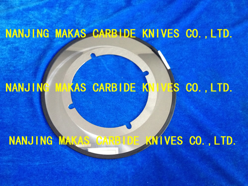 Carbide Slitter Blade, Carbide Slitter Knife, BHS Blade,Fosber Blade, Marquip Blade, Agnati Blade,Peters Blade, Hsieh Hsu Blade, Mitsubishi Blade, Justu Blade,  TCY Blade, Champion Blade, Mingwei Blade, Isowa Blade, Kaituo Blade, Jingshan Blade