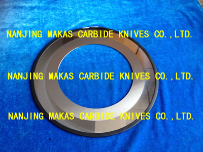 Isowa slitter blade, slitter knife, TC slitter blade,  Solid Carbide Isowa Slitter Blade, carbide slitter knife , Corrugated Slitter Knife, Carbide Razor Blade,  Isowa slitter knife, Isowa slitting blade, Isowa Slitter Blade, carbide slitting blade