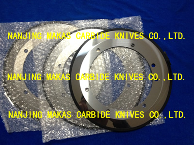 TCY slitter blade, slitter knife, TC slitter blade,  Solid Carbide TCY Slitter Blade, carbide slitter knife , Corrugated Slitter Knife, Carbide Razor Blade,  TCY slitter knife, TCY slitting blade, TCY Slitter Blade, carbide slitting blade