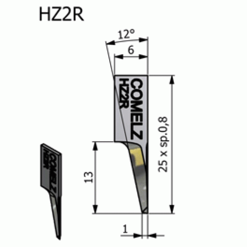 Comelz Blade HZ2R, Comelz HZ2R Blade