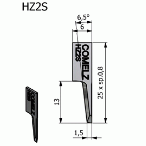 Comelz Blade HZ2S, Comelz HZ2S Blade