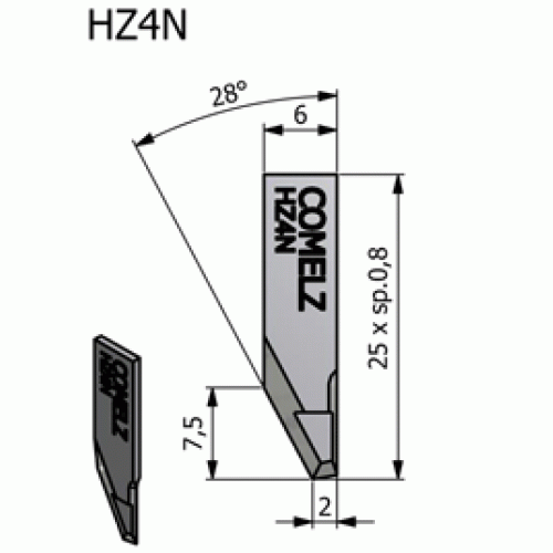 Comelz Blade HZ4N, Comelz HZ4N Blade