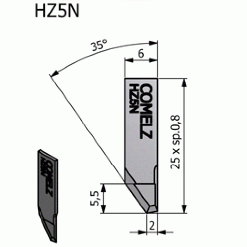 Comelz Blade HZ5N, Comelz HZ5N Blade