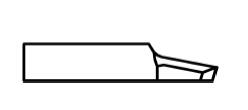 ATOM Blade 0103A998, ATOM Blades 0103A998, ATOM Flashcut Blade, ATOM Cutter Blade, ATOM Plotter Blade, Solid Carbide Blade, Tungsten Carbide Blade, ATOM, Blades, Oscillating Blade, 0103A998