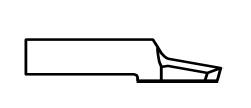 ATOM Blade 0103A999, ATOM Blades 0103A999, ATOM Flashcut Blade, ATOM Cutter Blade, ATOM Plotter Blade, Solid Carbide Blade, Tungsten Carbide Blade, ATOM, Blades, Oscillating Blade, 0103A999