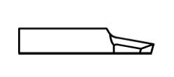 ATOM Blade 0103B998, ATOM Blades 0103B998, ATOM Flashcut Blade, ATOM Cutter Blade, ATOM Plotter Blade, Solid Carbide Blade, Tungsten Carbide Blade, ATOM, Blades, Oscillating Blade, 0103B998