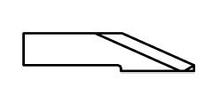 ATOM Blade 0103C858, ATOM Blades 0103C858, ATOM Flashcut Blade, ATOM Cutter Blade, ATOM Plotter Blade, Solid Carbide Blade, Tungsten Carbide Blade, ATOM, Blades, Oscillating Blade, 0103C858