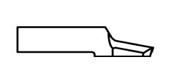 ATOM Blade 0103E999, ATOM Blades 0103E999,  ATOM Flashcut Blade, ATOM Cutter Blade, ATOM Plotter Blade, Solid Carbide Blade,  Tungsten Carbide Blade, ATOM, Blades, Oscillating Blade, 0103E999