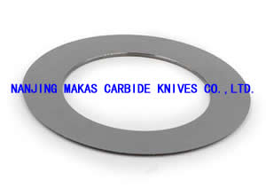 Tungsten Carbide Tc Round Slitting Blade for Lithium Battery Cutting