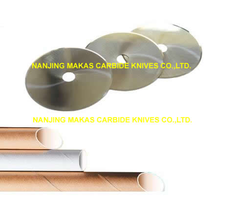 Tungsten Carbide Circular Blade for Cutting Paper Straw